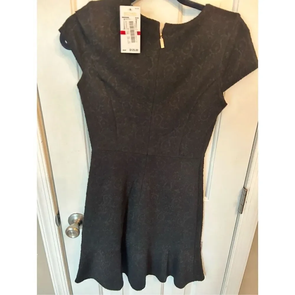 Michael kors black short dress going out or office attire appropriate size xs NW